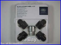 06-16 Range Rover / Range Rover Sport Gloss Black Wheel Lock Lug Nut Set