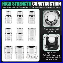 10 PCS Locking Wheel Nut Removal Tool, Impact Bolt Extractor Set, 8/10/12/13/14/