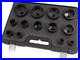 13 Piece Grooved Locking Wheel Nut Remover Socket Set Inside Tooth 18mm 80mm