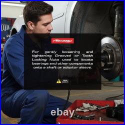 13 Piece Grooved Locking Wheel Nut Remover Socket Set Inside Tooth 18mm 80mm