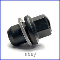 16 Genuine Land Rover OEM Wheel Nuts 14x1.50 MY23 Black Land Rover Discovery 5