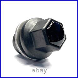 16 Genuine Land Rover OEM Wheel Nuts + 4 Locks 14x1.50 Black DEFENDER 110