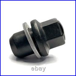 16 Genuine Land Rover OEM Wheel Nuts + 4 Locks 14x1.50 Black VOGUE L405