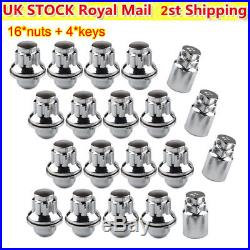 16 x HIGH QUALITY WHEEL LOCKING NUT FOR TOYOTA SEAT SECURITY BOLTS LUGS(M12x1.5)