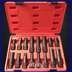 16pcs Fixing Screw Eccentric Cam Lug Nut Remover Set Bolts Fitting Dowels