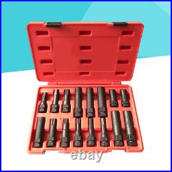 16pcs Fixing Screw Eccentric Cam Lug Nut Remover Set Bolts Fitting Dowels