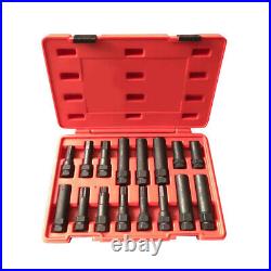 16pcs Locking Lug Nut Master Wheel Lock Kit