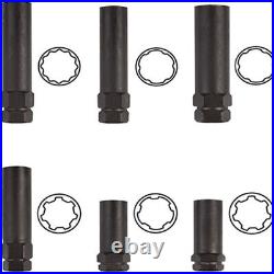 16pcs Locking Lug Nut Master Wheel Lock Kit