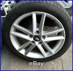 17 Genuine OEM Seat Leon FR Alloys & Tyres, Comes With Wheel Bolts+ Locking Nut