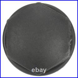 17mm Matte Black Nut Caps + 4x Locking Wheel Nut Covers + Removal Tool Audi BMW