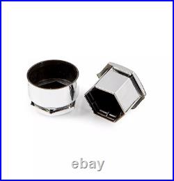 17mm Silver Alloy Wheel Nut Bolt Covers Caps Universal For Any Car Locking 20X