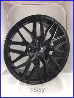 18 Transit Custom Wraith Alloy Wheels with Tyres, Ford Badges & Locking Nuts