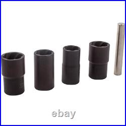 1/2 Locking Wheel Nut Remover Stud Bolt Impact Twist Socket Extractor Tool Set