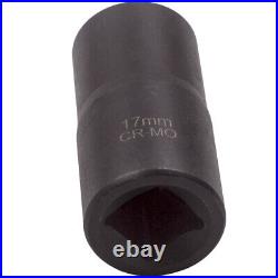 1/2 inch Locking Wheel Nut Remover Stud Bolt Impact Twist Socket Extractor Tool