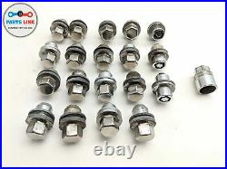 2014-2018 LAND RANGE ROVER L405 RIM WHEEL LUG NUT LOCK With KEY SET OF 19 OEM