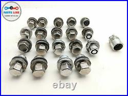 2014-2018 LAND RANGE ROVER L405 RIM WHEEL LUG NUT LOCK With KEY SET OF 19 OEM