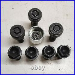 2015-2020 Mini Cooper Anti-theft Wheel Locking Key Lug Nut Screw Bolt Set Oem