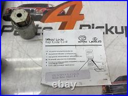 2019 Toyota Hilux Locking Wheel Nuts 2016-2023