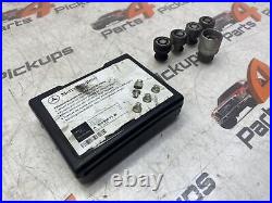 2020 Mercedes Benz X Class X350 Set 4 Locking Wheel Nuts A0009907119 2017-2020