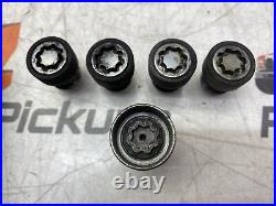 2020 Mercedes Benz X Class X350 Set 4 Locking Wheel Nuts A0009907119 2017-2020