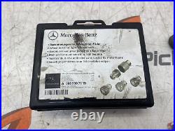 2020 Mercedes Benz X Class X350 Set 4 Locking Wheel Nuts A0009907119 2017-2020
