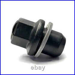 20 Genuine Land Rover OEM Wheel Nuts 14x1.50 MY23 Black Land Rover Defender 130