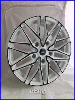 20 Inch Ford Transit Custom Alloy Wheels with Tyres, Ford Badges & Locking Nuts