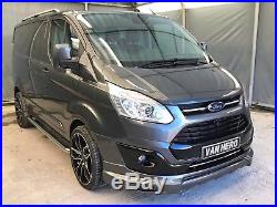 20 Inch Ford Transit Custom Alloy Wheels with Tyres, Ford Badges & Locking Nuts