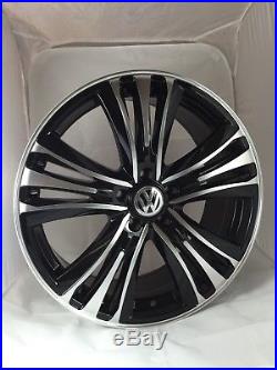 20 Inch Volkswagen Transporter Alloy Wheels with Tyres, VW Badges & Locking Nuts