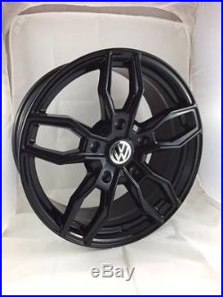 20 Inch Volkswagen Transporter Alloy Wheels with Tyres, VW Badges & Locking Nuts