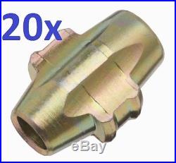 20 x Dynomec Blade C McGard Locking Wheel Nut Removal Tool DY1016 AFT014