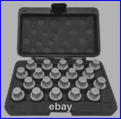 20pc Locking Wheel Nut Key Set For Vauxhall -c Jesm1022/aj 20pc Locking Wheel Nut Key Set For Vauxhall -c Jesm1022/aj