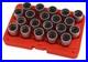 20pc Locking Wheel Nut Socket Set for Vauxhall Opel GM