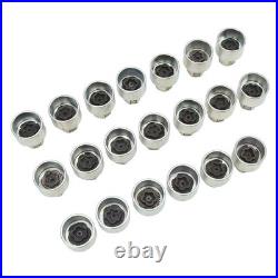 20pcs Wheel Lock Lug Nut Socket High Strength Anti Theft Removal Tool For Cars