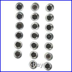 20pcs Wheel Lock Lug Nut Socket High Strength Anti Theft Removal Tool For Cars