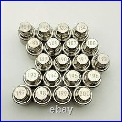 20pcs set Vauxhall Wheel Locking Nut Master Security Bolt Key Opel 181-200