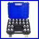 21PCS Tire Wheel Lock Anti-Theft Screw Lug Nut Removal Key Socket For Audi