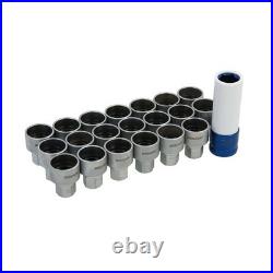 21Pcs Bmw Locking Wheel Nut Stud Remover Tool Kit