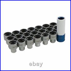 21pc Audi Master Locking Wheel Nut Stud Remover Tool Kit
