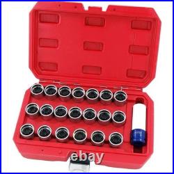 21pc Audi Master Locking Wheel Nut Stud Remover Tool Kit