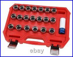 21pc Vauxhall C Opel Gm Locking Wheel Nut Key Set Oem Z16512-181 To Z16512-200