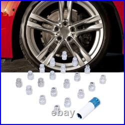21pcs Wheel Lock Lug Nuts Screw Remover Removal Tool Set Replacement For