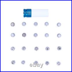 21pcs Wheel Lock Lug Nuts Screw Remover Removal Tool Set Replacement For