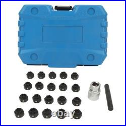 22Pcs Wheel Locking Nut Key Kit High Strength Rust Proof Wheel Lock Nut Scok HEN 22Pcs Wheel Locking Nut Key Kit High Strength Rust Proof Wheel Lock Nut Scok HEN