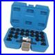°22Pcs Wheel Locking Nut Key Kit High Strength Rust Proof Wheel Lock Nut Scoket