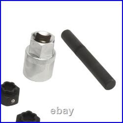 22Pcs Wheel Locking Nut Key Kit High Strength Rust Proof Wheel Lock Nut Scoket