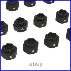 22Pcs Wheel Locking Nut Key Kit High Strength Rust Proof Wheel Lock Nut Scoket
