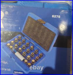 23 Piece Locking Wheel Nut Key Set For VAG Laser 6275