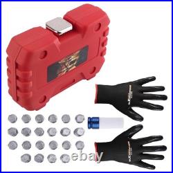 23x Locking Wheel Nut Stud Socket Remover Tool For Audi Volkswagen Lock Set