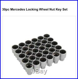 30pc Mercedes Locking Wheel Nut Master Set NEILSEN CT4536